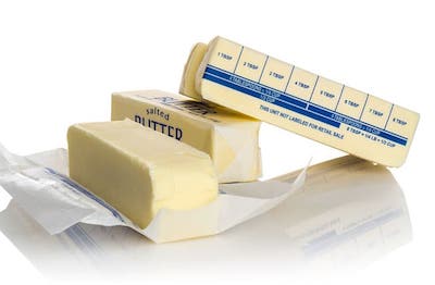 measuring butter